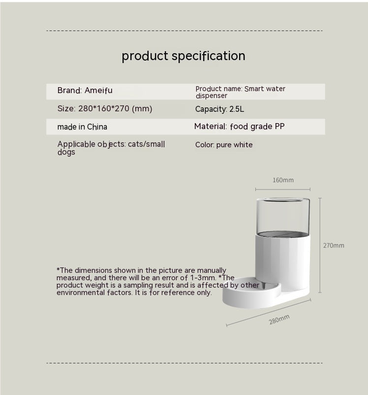 Cat Water Fountain Automatic Pet Feeder – Keep Cats Hydrated & Smiling